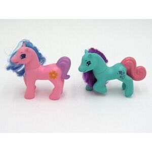 Vintage 1998 My Little Pony Gen2 Ivy + Sundance Figure McDonalds Happy Meal Toys